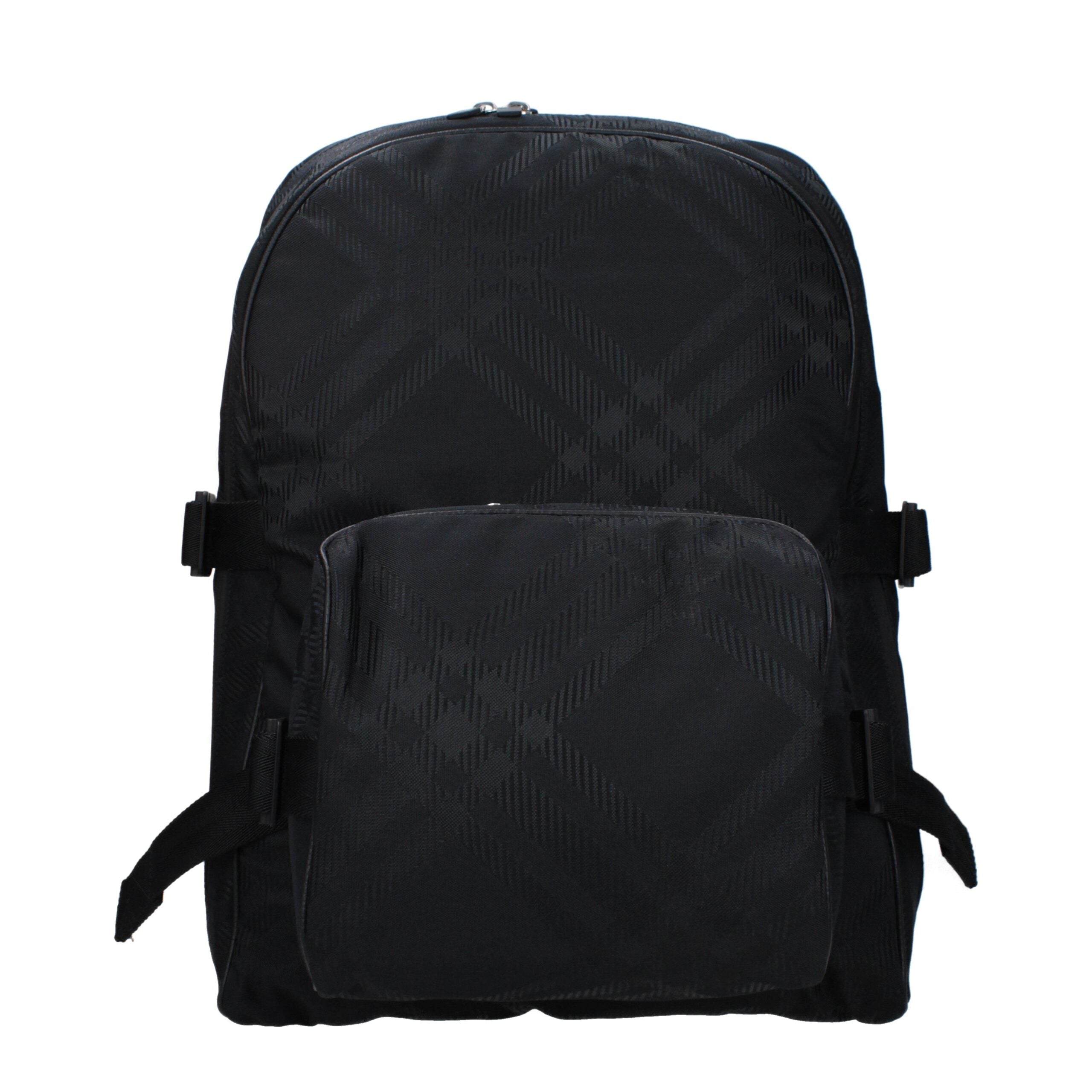 Burberry Black Fabric Backpack